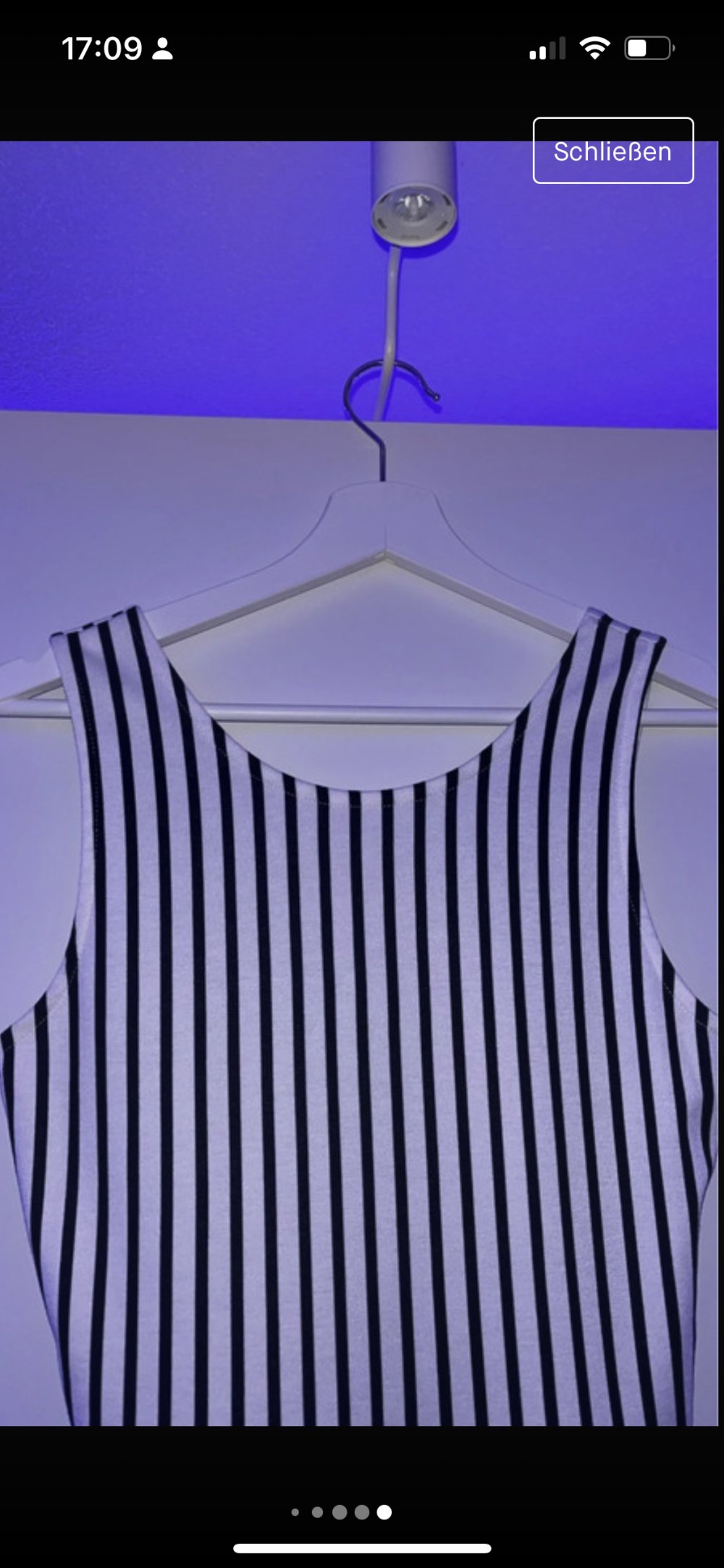 Gestreiftes Sommerkleid