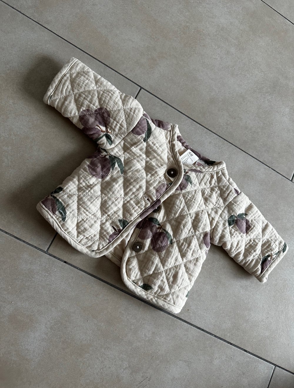 Gesteppte Jacke Pflaumen