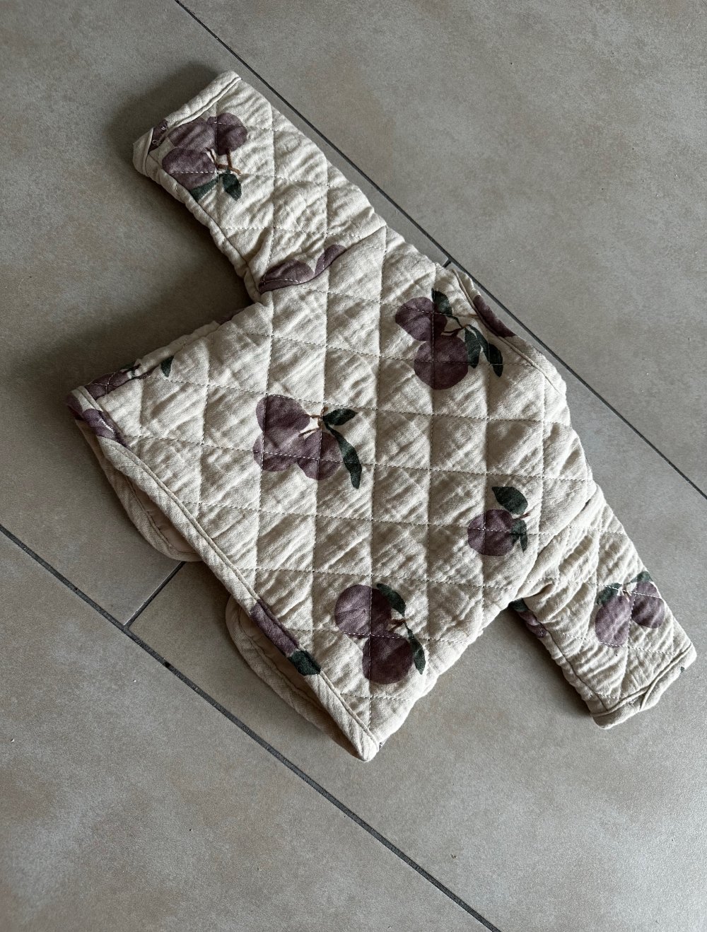 Gesteppte Jacke Pflaumen