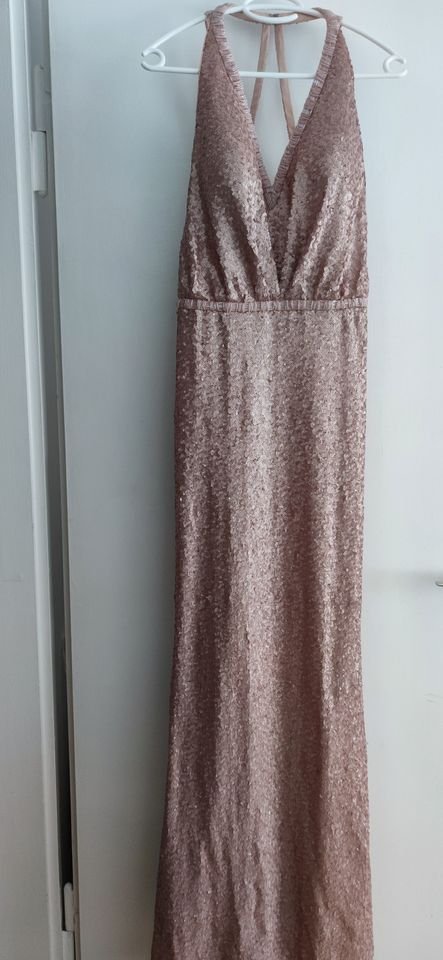 Pronovias Sequin Evening Dress 