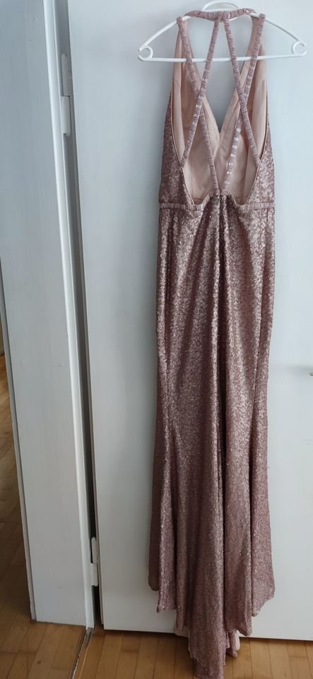 Pronovias Sequin Evening Dress 