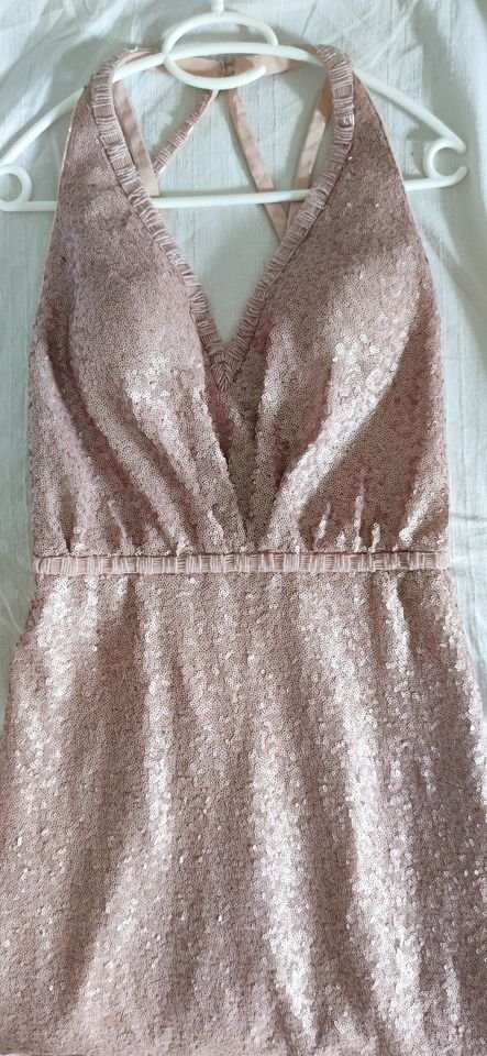 Pronovias Sequin Evening Dress 