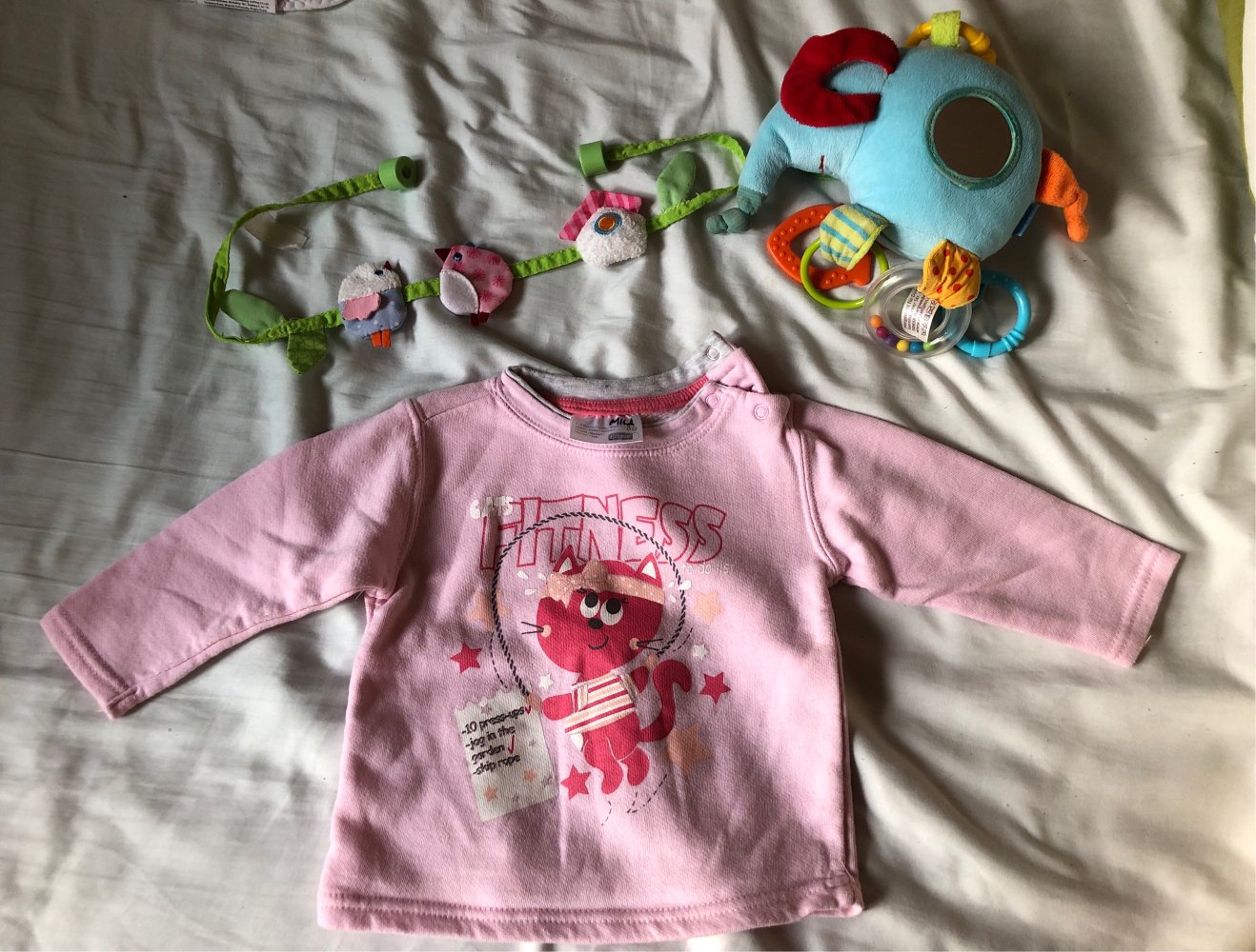 Pinker Katzen Pullover