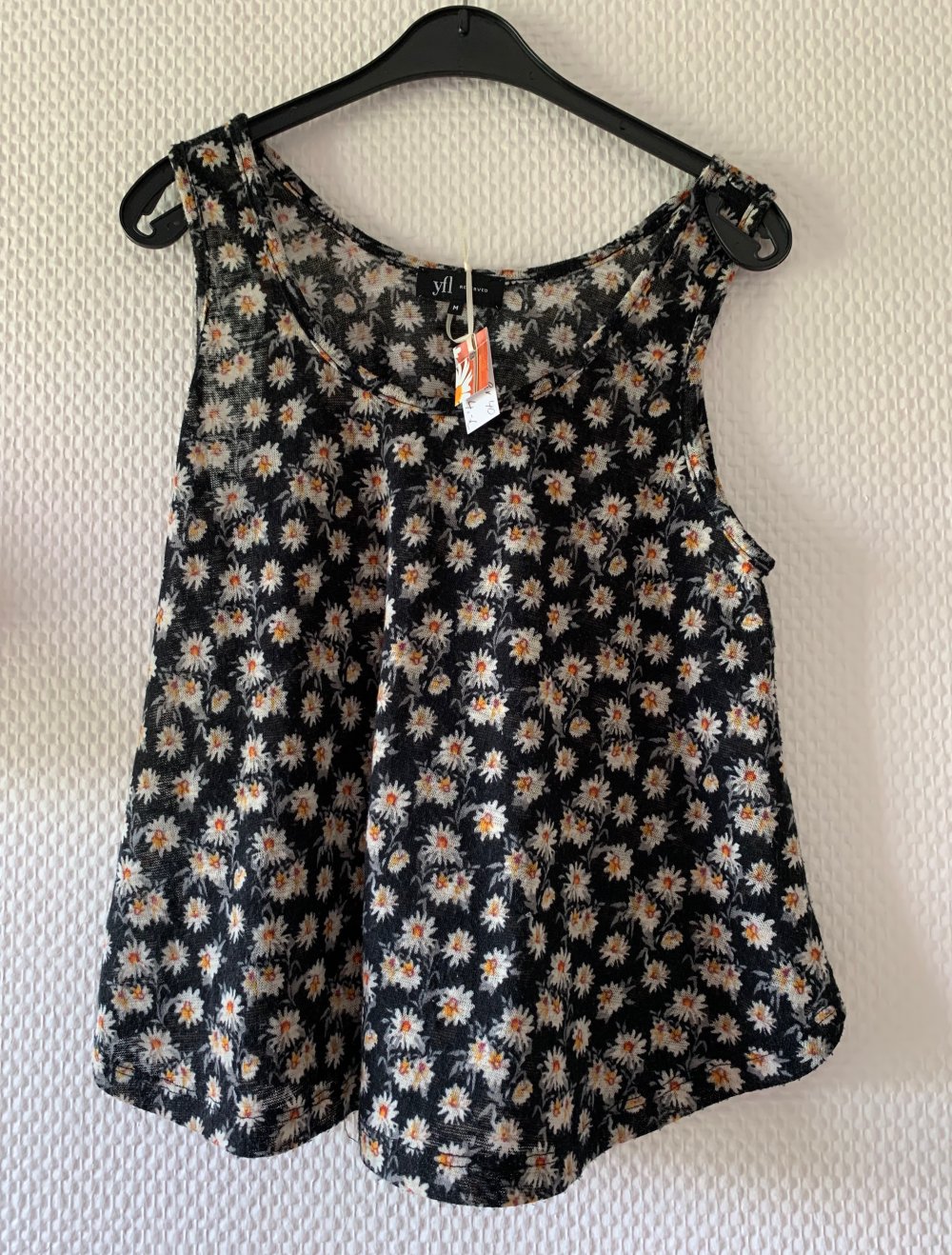 Sommer top mit Blumen Größe M
