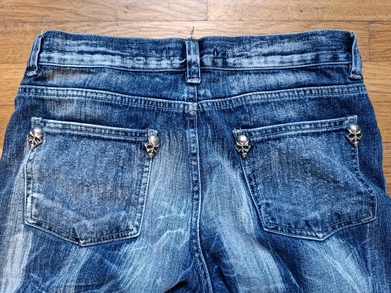 Design-Jeans - Herren - Skull - Tiger , Gr. 32/34