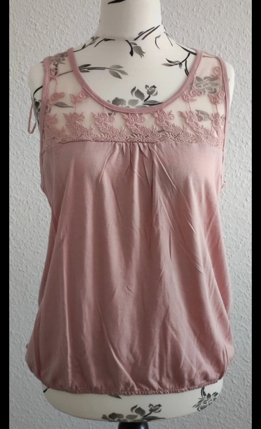 Damen Oberteil rosa locker sitzend Neu
