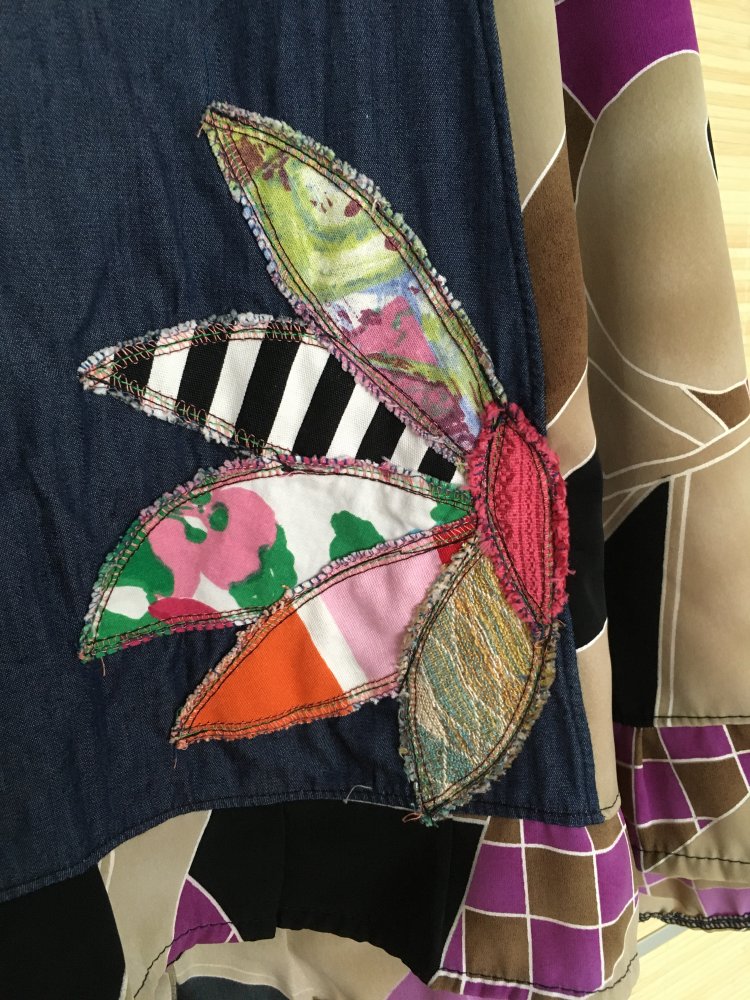 Cocktailkleid / Sommerkleid verspielt Gr. M