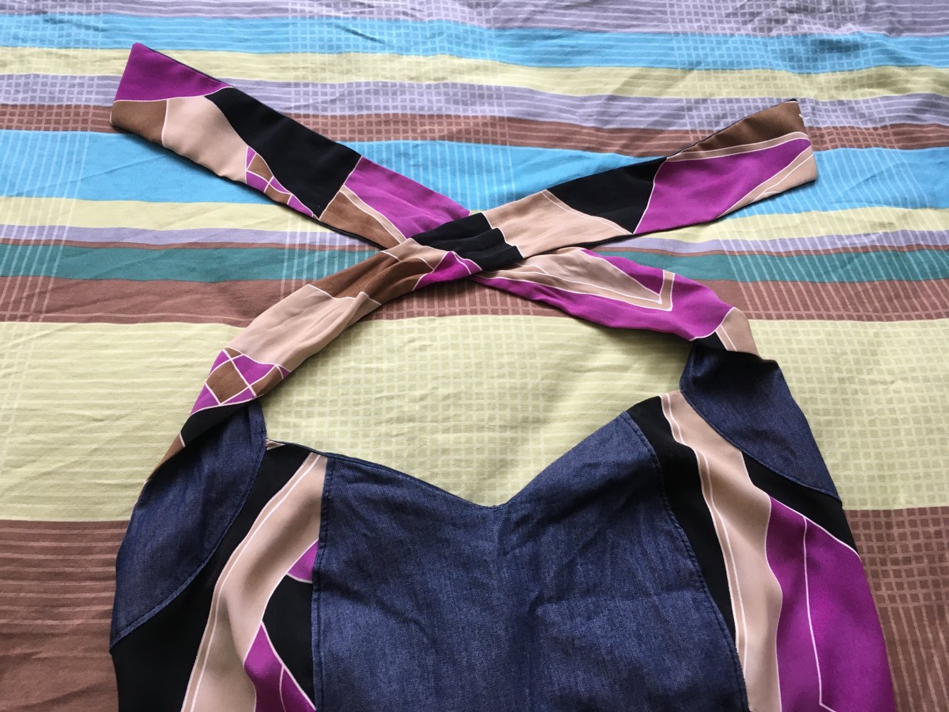 Cocktailkleid / Sommerkleid verspielt Gr. M