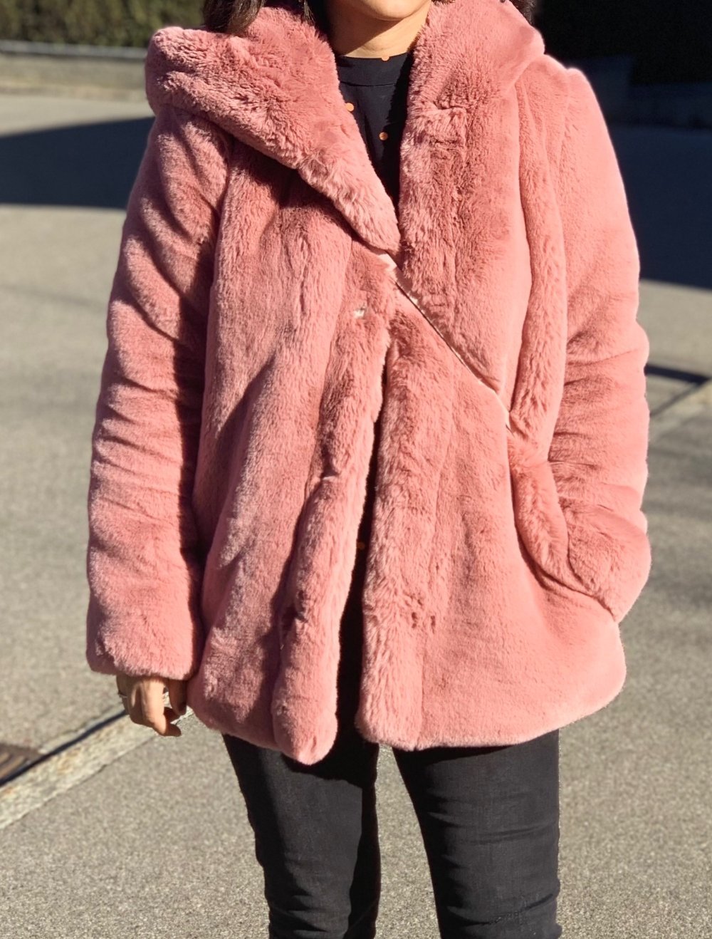 schöne Rose Jacke