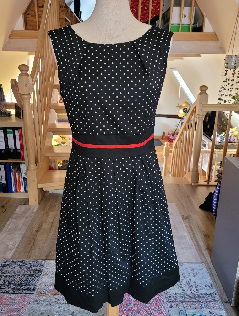 Kleid Punkte Rockabilly
