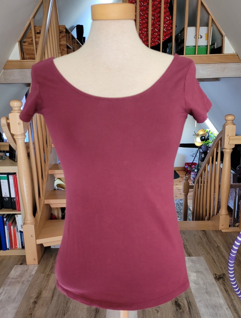 Shirt tiefer Rücken