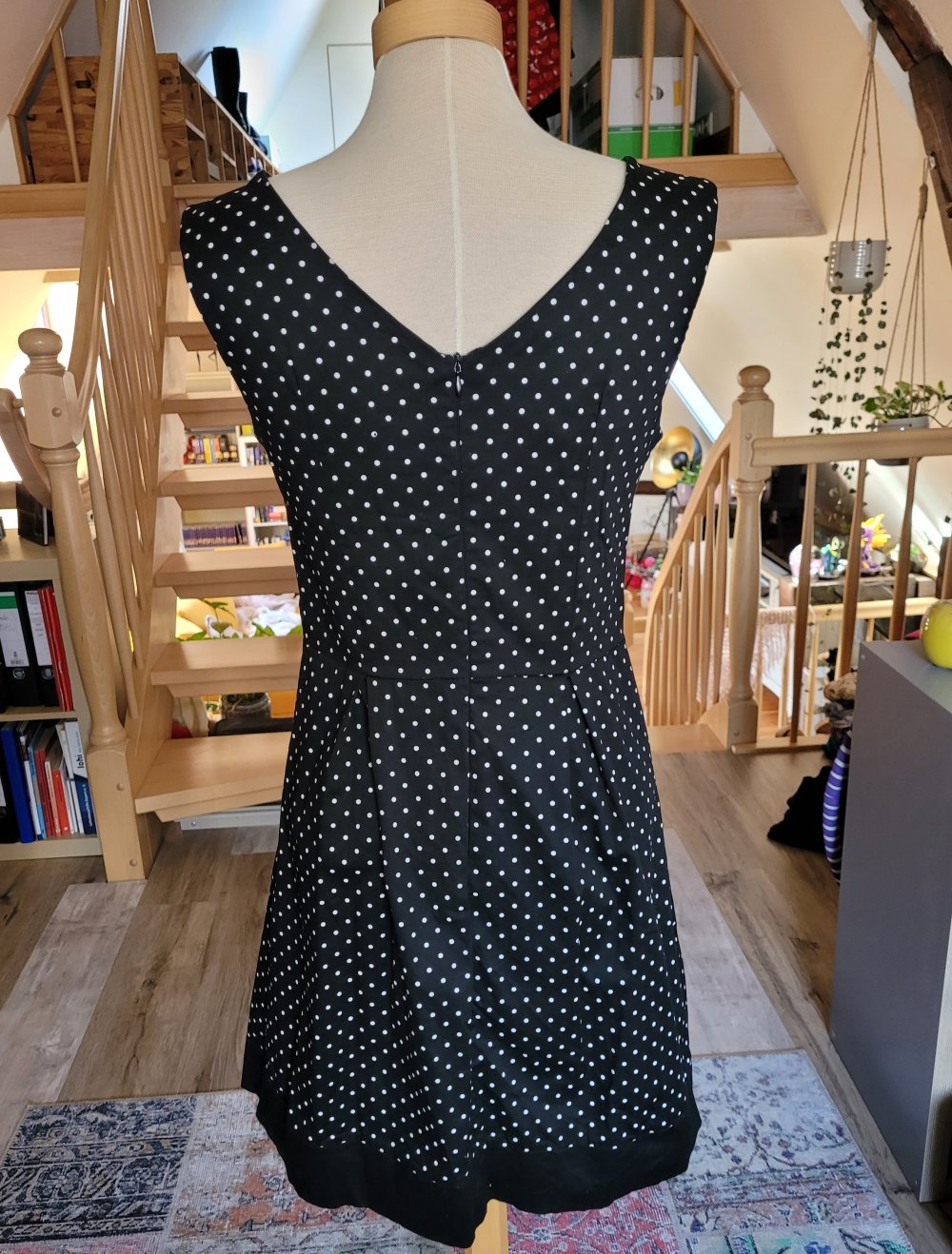 Kleid Punkte Rockabilly