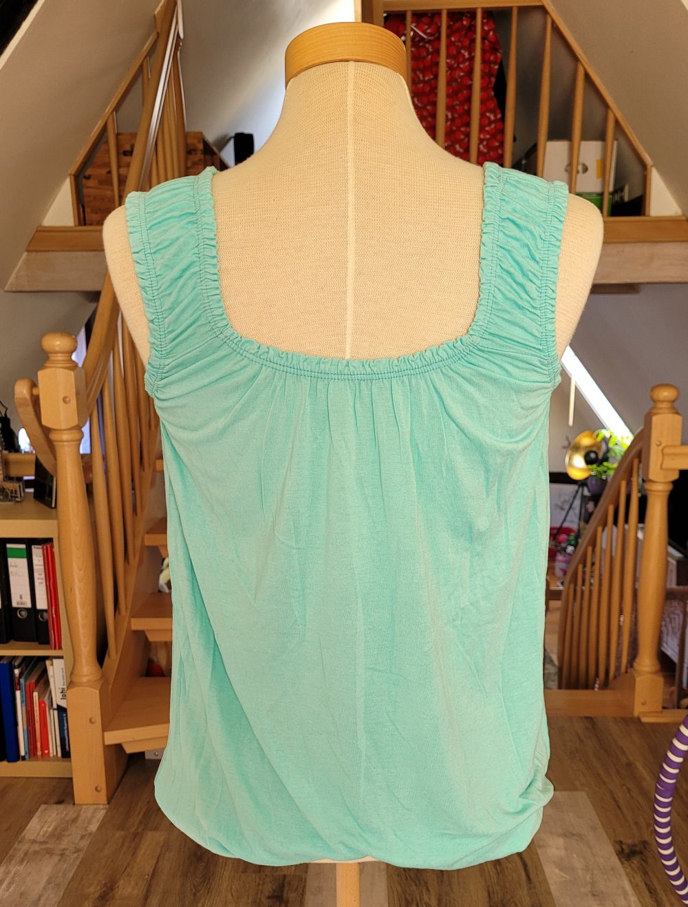 Sommerliches Top Raffungen