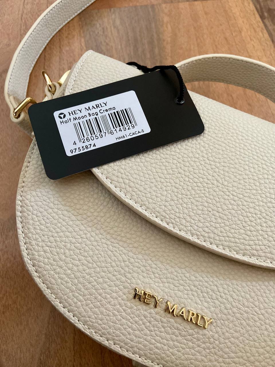 Hey Marly Half Moon Bag Soul Sister Crema
