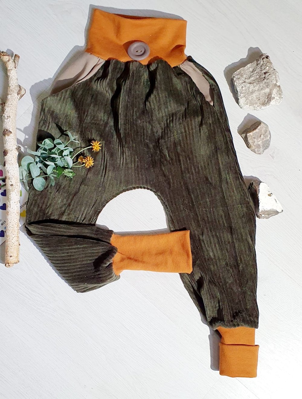 Pumphose Baggyhose aus Cord