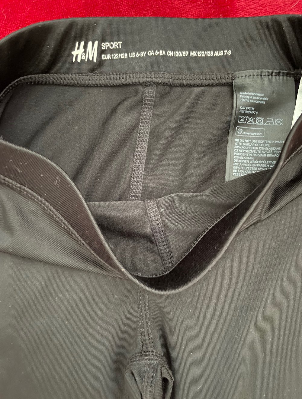 H&M Sporthose, Gr. 122/128 neu