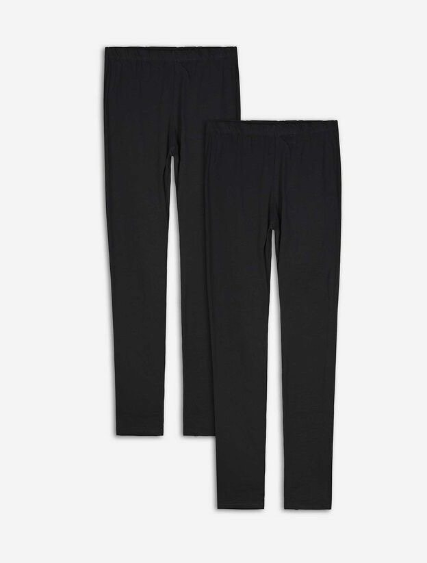 2 Leggins Schwarz Damen