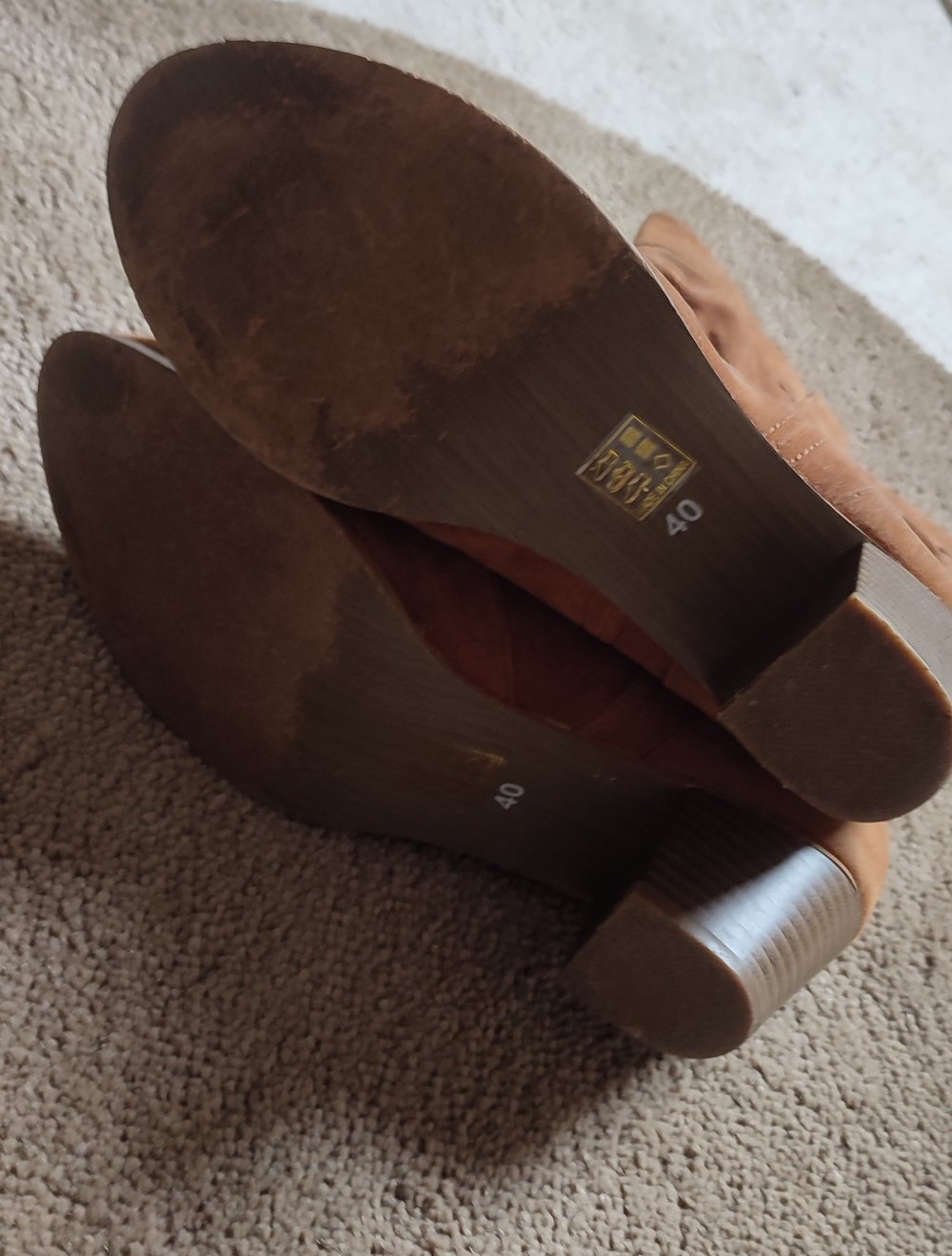 schöne Cowboy Stiefelletten Gr. 40