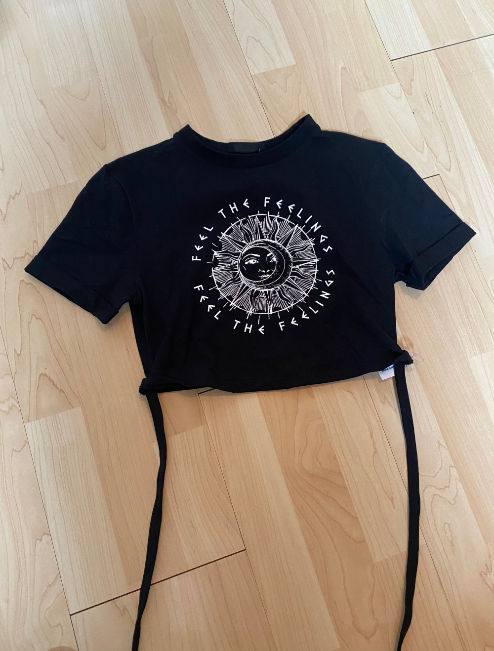 bauchfreies Oberteil zum Binden, Grösse S