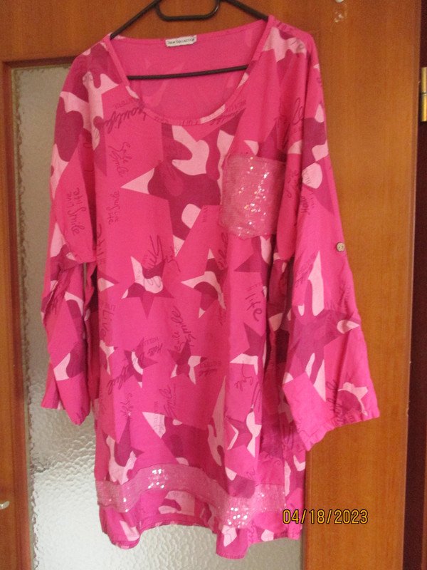 damen Oberteil mit stern gr.xxl 