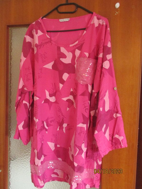 damen Oberteil mit stern gr.xxl 