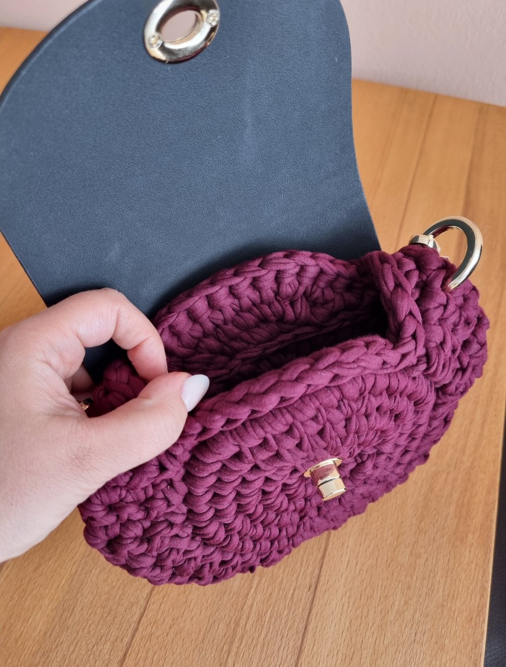 Tasche gehäkelt, NEU