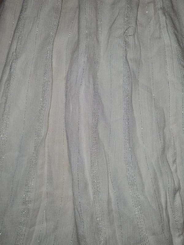 Sommerkleid Gr. 38 Vila creme/silber €50