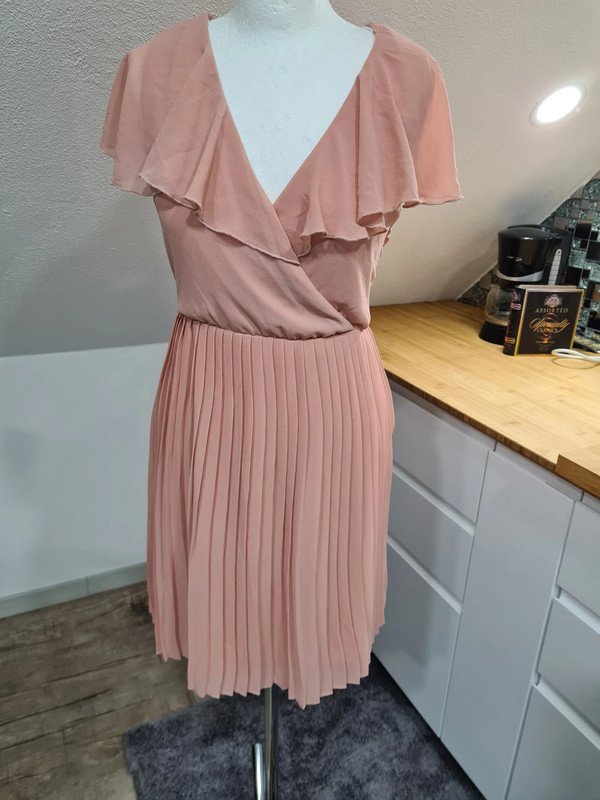 Kleid Vila Gr. 38 altrosa Sommerkleid 