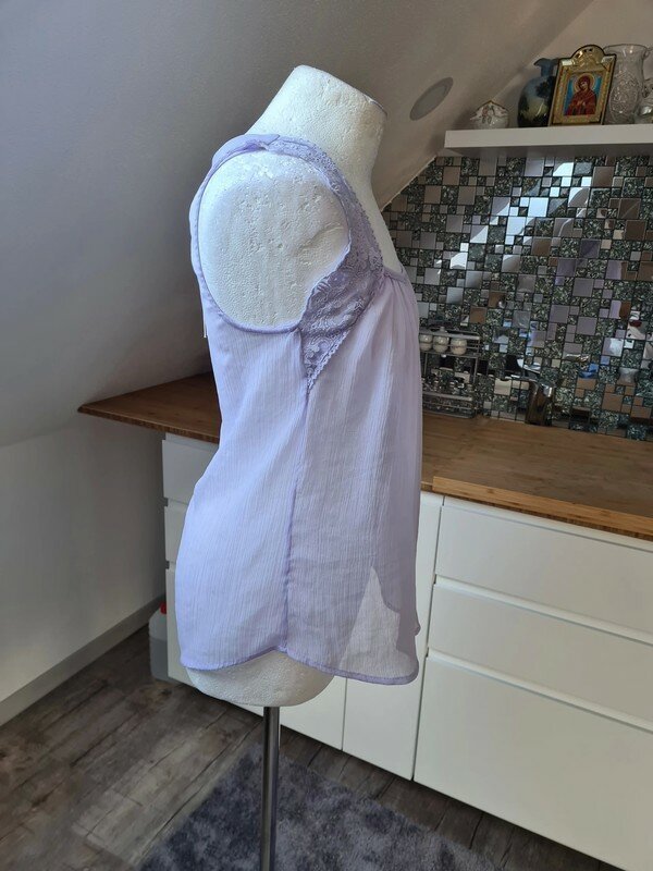 Sommertop Vila Gr. S Neu flieder Top Bluse