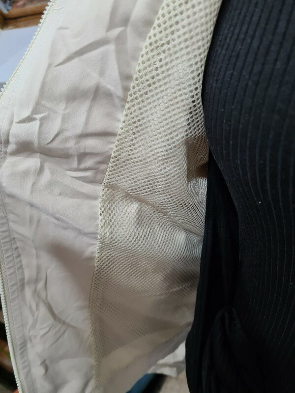 Outdoor Windbreaker Lang Funktionsjacke Gr. M dünne Übergangsjacke