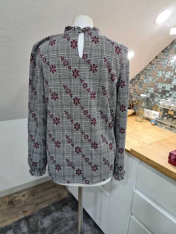 Bluse Mohito Top T-Shirt Langarm Gr. L (38-40)