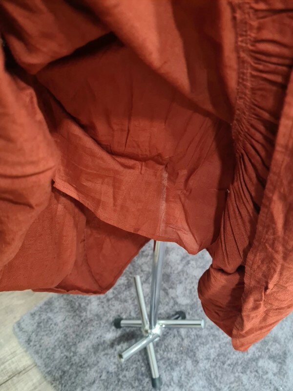 Midikleid Sommerkleid Noisy May Gr. XS (34-36) rostbraun