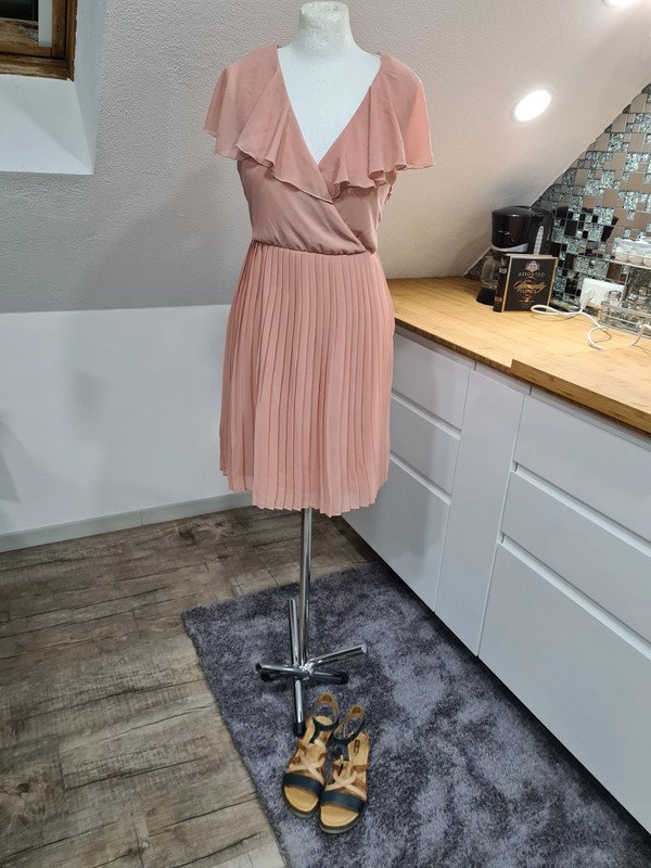 Kleid Vila Gr. 38 altrosa Sommerkleid 