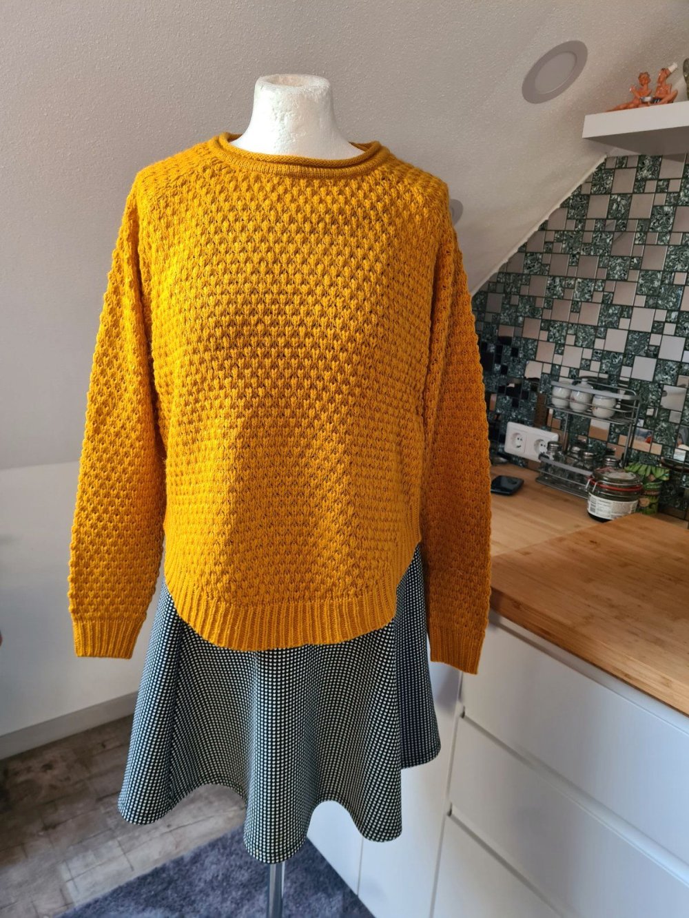 Pullover Vero Moda Gr. XS (34-38) Oversize senfgelb