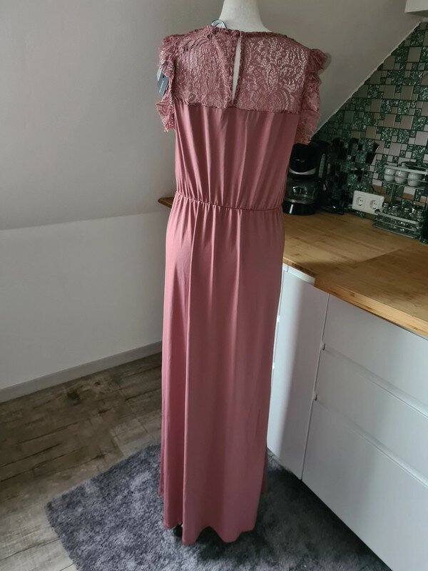 Maxikleid Jersey Gr. L Vero Moda langes Kleid Sommerkleid