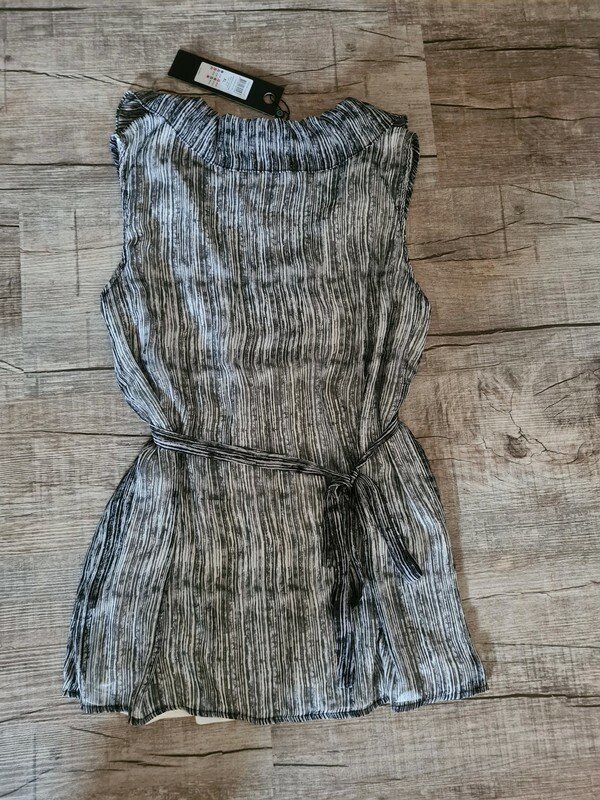 Mamalicious Bluse Gr. XL (40/42) weiß grau Neu