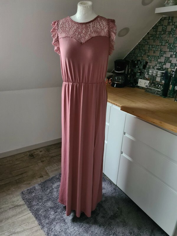 Maxikleid Jersey Gr. L Vero Moda langes Kleid Sommerkleid