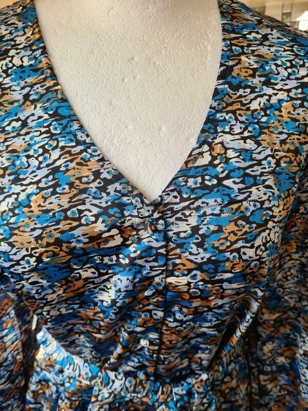 Midikleid Satin Vero Moda Langarm Gr. S Neu 50€ Kleid