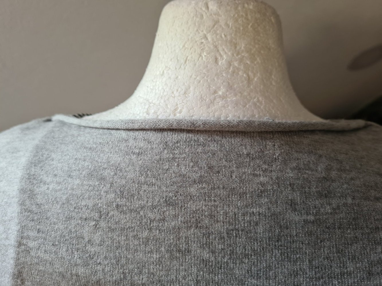 Pulli Feinstrickpullover Oversize Vila Gr. S hellgrau