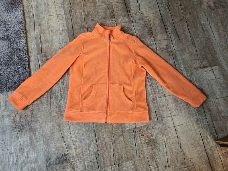 Sweater Gr. S Fleecejacke orange