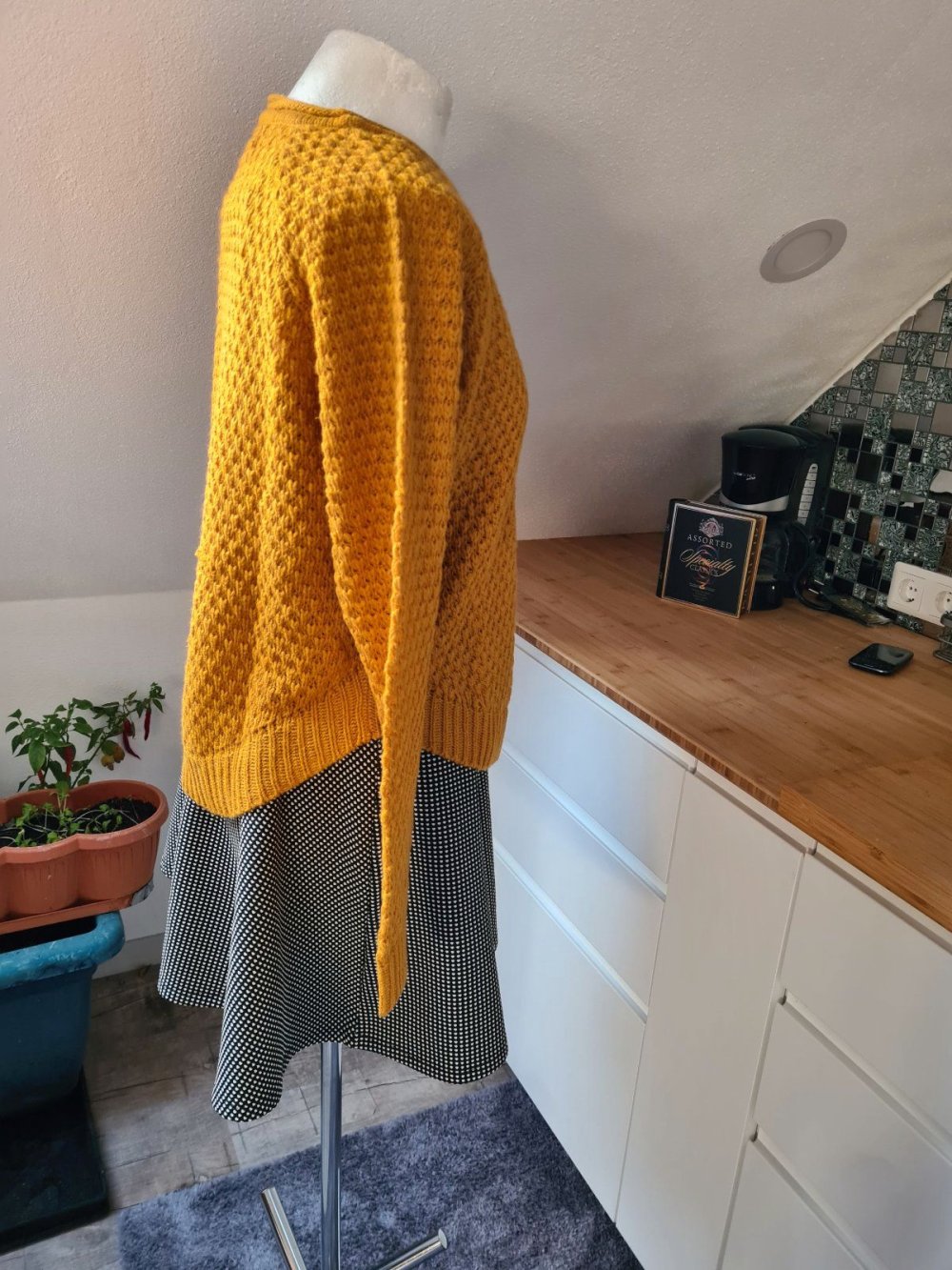 Pullover Vero Moda Gr. XS (34-38) Oversize senfgelb