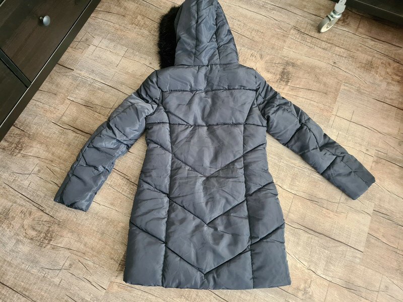 Winterjacke Only Gr. S warm w.Neu grau-blau Jacke Mantel