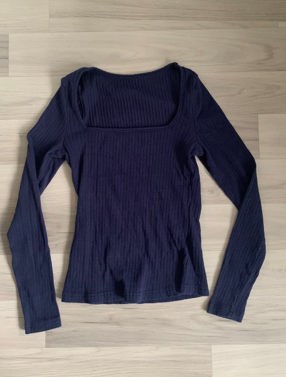 Marinenblaues Vintage Oberteil