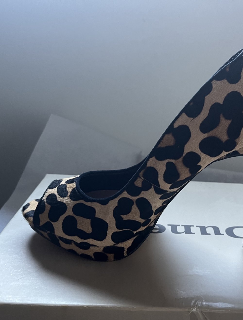 Pumps mit Leoparden Druck