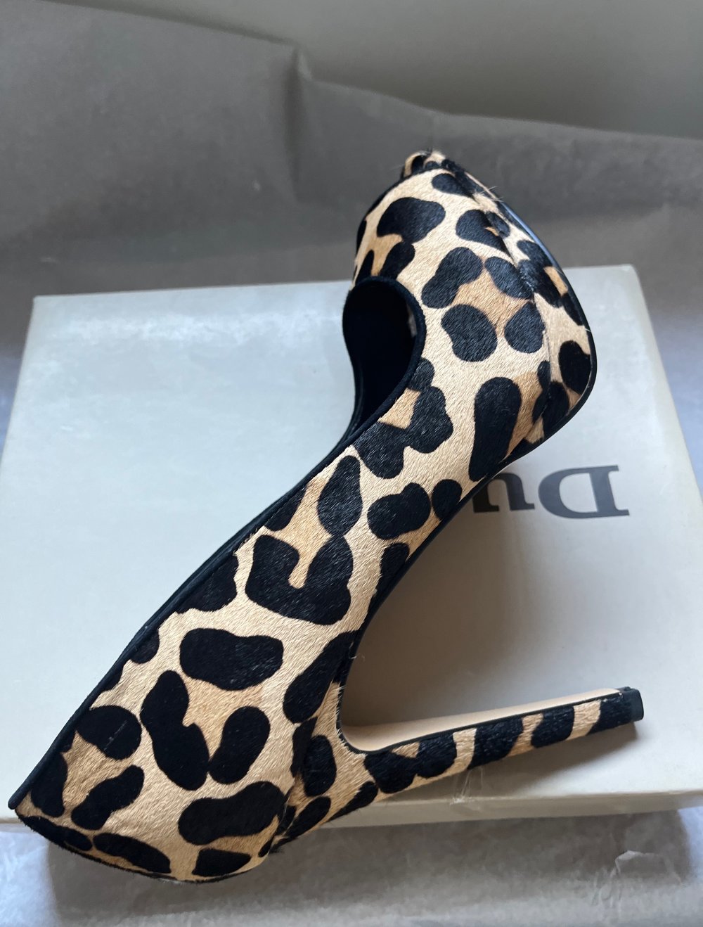 Pumps mit Leoparden Druck