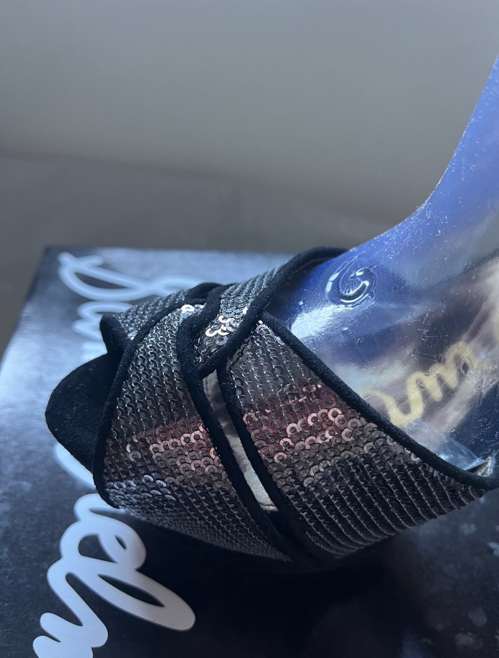 Pumps mit Pailletten