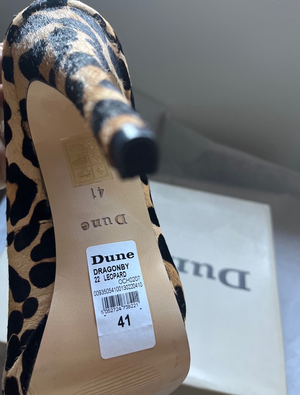 Pumps mit Leoparden Druck