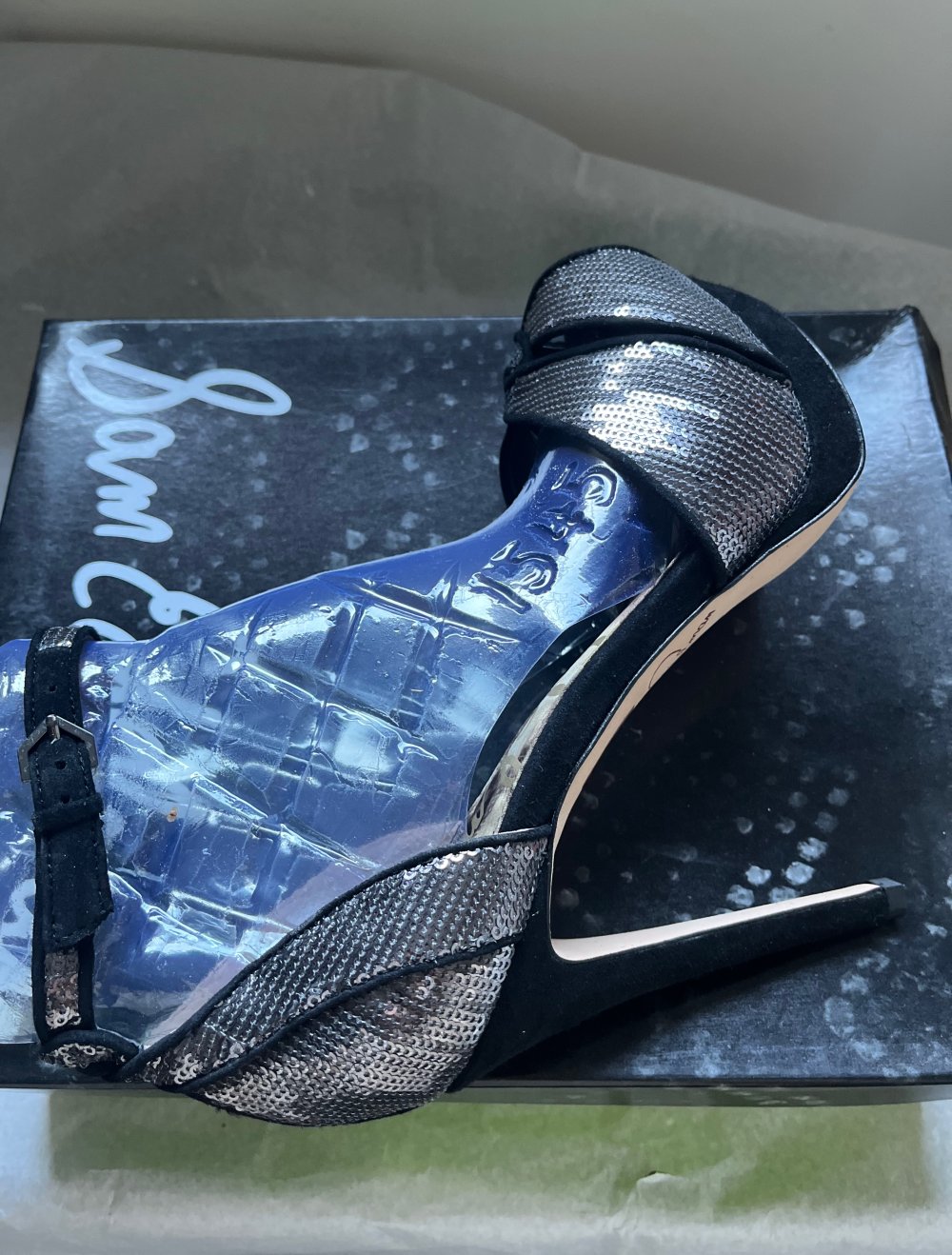 Pumps mit Pailletten