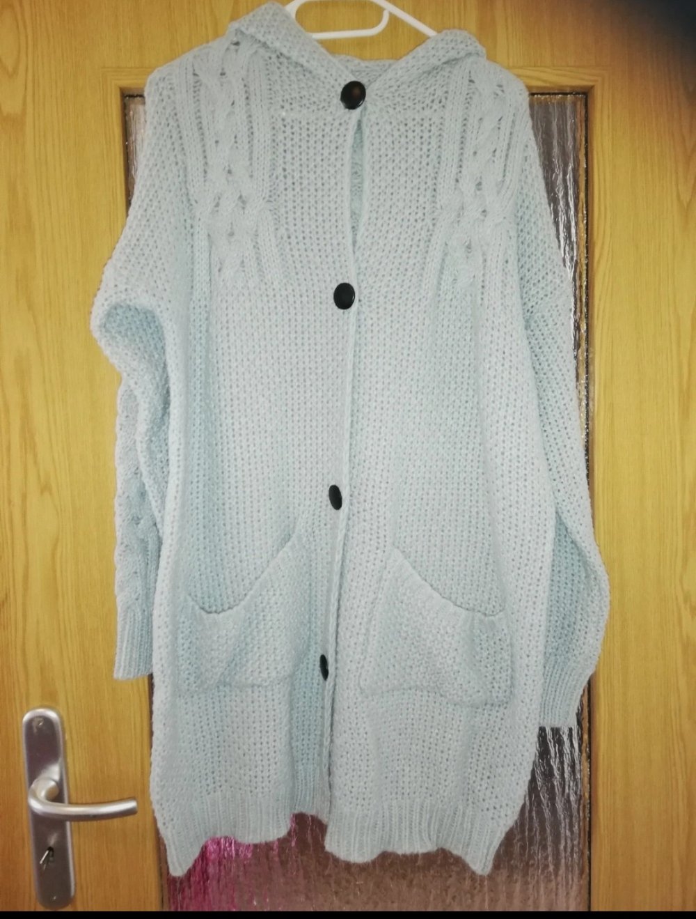 Neue dicke strickjacke gr 46