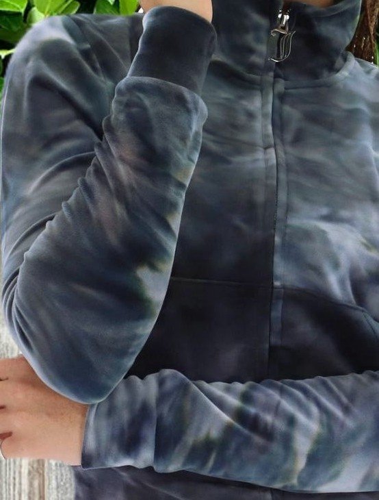 Juicy Couture Nicki tie dye Sweatshirt jacke